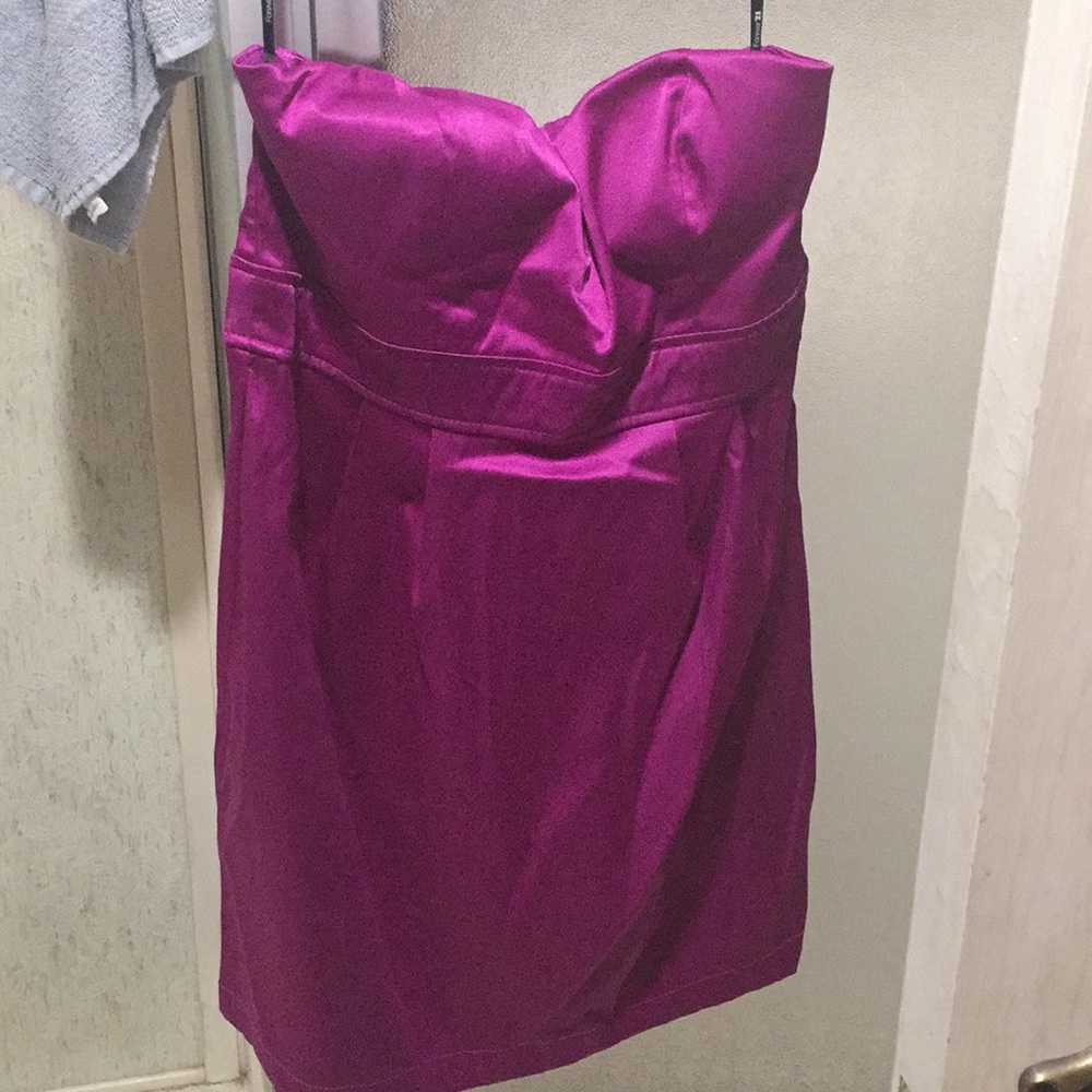 GET 4 $5 Forever 21 purple Tube top mini dress
